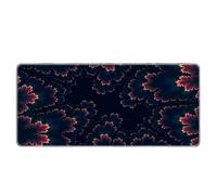 1Beautiful Flowers Large Gaming Mouse Pad XL Superficie liscia con bordi cuciti e base antiscivolo Big Mousepad per ufficio, casa, lavoro, gaming