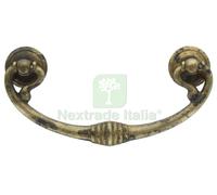 1BLISTER BLISTER MANIGLIA ANTICATA 03027 MM.121X58 OTTONE ANTICO: