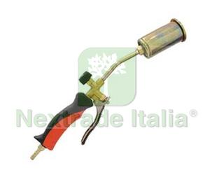 1BLISTER CANNELLO RISCALDO A GAS DA ASFALTISTA CON LEVA CM.40 BRUCIATORE Ø MM.4: