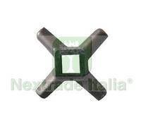 1BLISTER COLTELLI IN ACCIAIO TEMPRATO PER TRITACARNE ELETTRICI N°5: