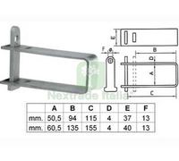 1BLISTER CRAVATTA BLOCCACANCELLO IN ACCIAIO PAL24 PICCOLA (PAL240064):
