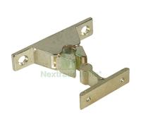 1BLISTER FERMAPORTA A PINZA CROMATO PZ. 1: