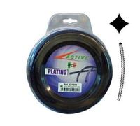 1BLISTER FILO NYLON "PLATINO" SEGHETTATO VIOLA PER DECESPUGLIATORI - ? mm.2,7 - blister mt.50