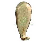 1BLISTER GANCIO PER QUADRI 'GOCCIA' MM 30 PZ. 5 ORO: