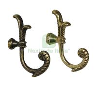 1BLISTER GANCIO PER TENDA 'SPAGNA' FINITURA ORO PZ. 1: