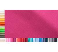1buy3 Tessuto a Costine XXL al Metro | Doppio: Larghezza 75cm | Semplice: Larghezza 150cm|Colore: 28 Rosa | Lunghezza 0,75m |96% Cotone 4% Elastane | Oltre 50 Colori tra Cui Scegliere | Jersey