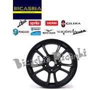 1C007022R00N13 - ORIGINALE CERCHIO RUOTA ANTERIORE NERO VESPA GTS 125 310 E5+