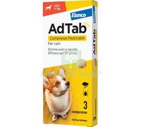 1CF ANTIPARASSITARIO ADTAB CANI ELANCO KG 5,5 11 CF=PZ 3: