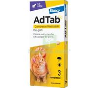 1CF ANTIPARASSITARIO ADTAB GATTI ELANCO KG 0,5 2 CF=PZ 3: