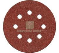 1CF DISCO ABRASIVO FIBRATO VELCRATO 8 FORI IMPERIAL MM 125X22,2 GRANA 360 CF=PZ: