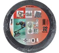 1CF DISCO ABRASIVO LEVIGATRICE PARETI TC DW225 EINHELL MM 225 GRANA 120 CF=PZ 5: