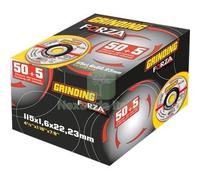 1CF DISCO ABRASIVO TAGLIO FERRO BOX FORZA GRINDING MM 115X22,2 H.MM 1,6 CF=PZ 5:
