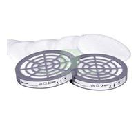 1CF FILTRO X RESPIRATORE A MASCHERA M6400 DELTAPLUS M6000 PRE P2 CF=PZ 6 + 2 AD: