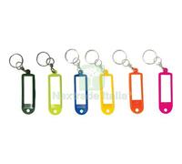 1CF PORTACHIAVE + TARGHETTA + GIVOLARE + ANELLO MIX COLORI CF=PZ 200: