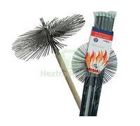 1CF SCOVOLO ACCIAIO KIT PULIZIA CAMINO DOMUS MM 250 H.MT 8,40: