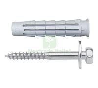 1CF TASSELLO NYLON T6 VTE R ELEMATIC VITE TE ZINCOCROMATA T6 VTE R 12 CF=PZ 50: