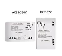 1CH Tuya Smart Remote Control Modulo interruttore Wifi senza fili DC7-32V AC85-250V 2200W Ricevitore RF 10A Relè WiFi FAI DA TE