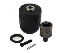 1cm Keyless Drill Chuck Adattatore for 3/8 -24UNF Montatura Per 0.8-10mm Punta