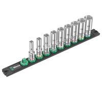 1cm Set di Profonda Presa con Magnetico Presa Ferroviario, 9 Pezzi - 05005440001