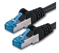 1CONN 1 cavo di rete CAT-6a da 10,0 m RJ-45 maschio SFTP 10 GB/s - 1 pezzo nero