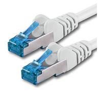 1CONN 1 cavo di rete CAT-6a da 5,0 m RJ-45 maschio SFTP 10 GB/s - 1 pezzo bianco