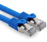 1CONN 30 m - blu - 1 pezzo CAT.7 cavo Ethernet per computer (cavo grezzo) S-FTP LSZH PIMF 10 GB S RJ45 spina Cat6a