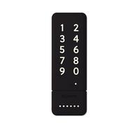 1Control PAD, Tastierino Apricancello Smart senza Fili per aprire con codice PIN, per Cancelli Garage e Basculanti controllati da Telecomando, Wireless e Bluetooth, 2 Cancelli e 4 PIN, Made in Italy
