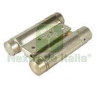 1COPPIA CERNIERE A MOLLA TIPO "BOMMER" ACCIAIO OTTONATO ART.109 MM.100 :