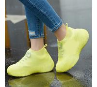 1Coppia Copriscarpe Impermeabili Anti Pioggia Silicone Antiscivolo Unisex S M L