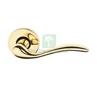 1COPPIA MANIGLIA 'MINORCA' LUCIDO VERNICIATO: