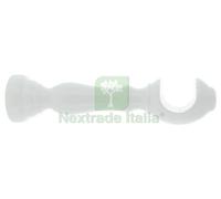 1COPPIA SUPPORTO PER BASTONE BIANCO 25 CM 2 PZ: