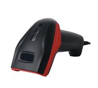 1D Scansione wireless Gun Wired Code Scanning Warehouse Supermercato Commodities e droghe Codice di scansione Pagamento Per i punti vendita dei supermercati(Wired red light)