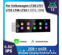 1Din Autoradio Android per VW Volkswagen LT28 LT31 LT35 LT46 LT55 1 I 1975-1996 6.86 "Schermo Stereo Carplay unità principale multimediale