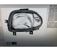 1EE007350091 PROIETTORE SINISTRO RENAULT CLIO DAL 1998-2007 ORIGINALE HELLA...
