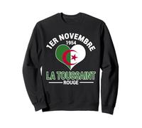 1ER Novembre 1954 La Toussaint Rouge Algeria Indipendenza Felpa
