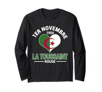 1ER Novembre 1954 La Toussaint Rouge Algeria Indipendenza Maglia a Manica