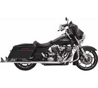 Bassani Xhaust Silenziatore Slip-on Non Omologato Slip On 36´´ True Dual Harley Davidson Fishtail Ref:1f27e36
