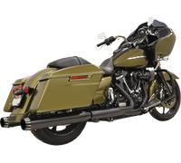 Silenziatori slip-on bassa rumorosità neri Bassani Xhaust Harley-Davidson Tourin