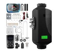 1inchome Riscaldatore Diesel, 12V Riscaldamento da Parcheggio Diesel con LCD，Telecomando e Silenziatore per Camper, Camion，Caravan，Macchine，Barche, Autobus, Tutto in Uno