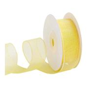 1inchx11yd Sheer - Nastro in organza per avvolgere gli fiocchi di Natale, ghirlanda, decorazione per inviti di nozze, nastri misti
