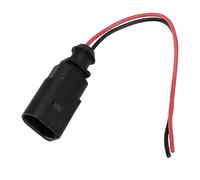 1J0973802 Spina Di Cablaggio Pigtail Nero Con Presa Piatta