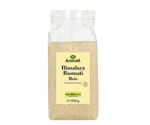 1Kg Alnatura Bio Himalaya Basmati Riso Riso Lungo Profumo Speciale 1000G