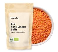 1kg BIO lenticchie rosse secche divise - legumi secchi BIO senza additivi - lenticchie secche rosse in confezione biodegradabile