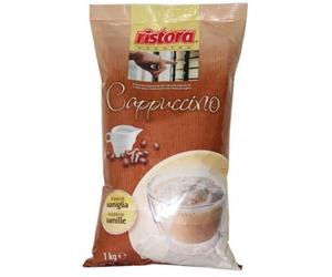 1Kg Cappuccino Solubile Ristora Preparato al Gusto di Vaniglia Bar Casa