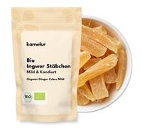 1kg di bastoncini delicati di zenzero BIO: bastoncini di zenzero canditi e zuccherati della migliore qualità biologica, senza solfiti