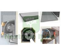 1KIT KIT ISOLAMENTO TERMICO ACUSTICO COIBENTAZIONE CASSONETTI TAPPARELLE 100X50;