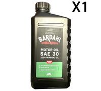 1L BARDAHL CLASSIC MOTOR OIL OLIO MONOGRADO SAE 30 100% MINERALE MOTO AUTO EPOCA