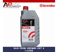 1L Brembo L04010 Olio Freni DOT 4 Ultra Performante Auto e Moto Premium LT