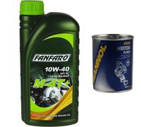 17x1 Litro FANFARO M-4T Plus Api Sl Jaso Ma / MA2 Sintetico