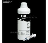 1L Inktec Inchiostro Ricarica Nero BK per HP 711XL Designjet T120 T520